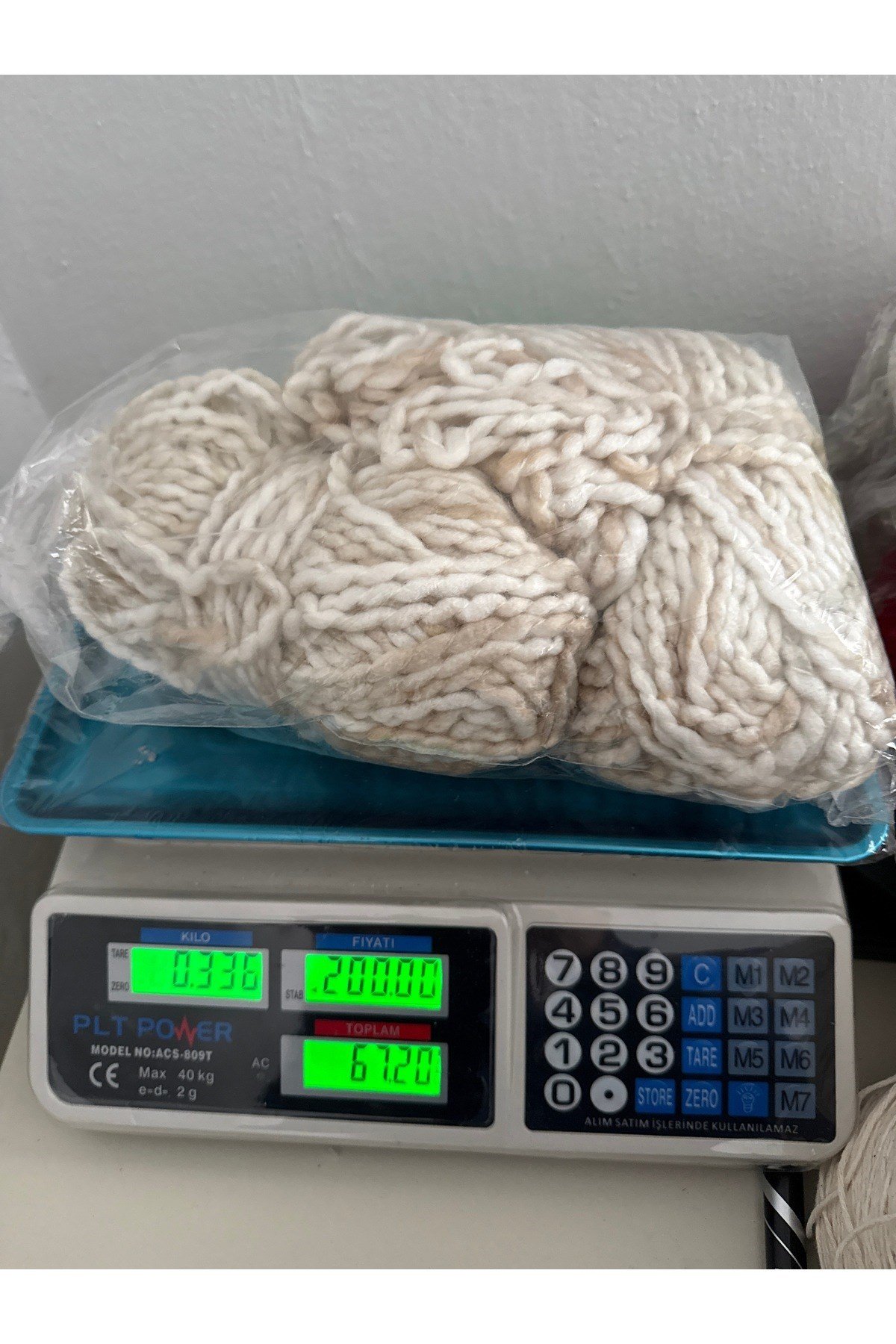 İhraç fazlası ip (336 gram)