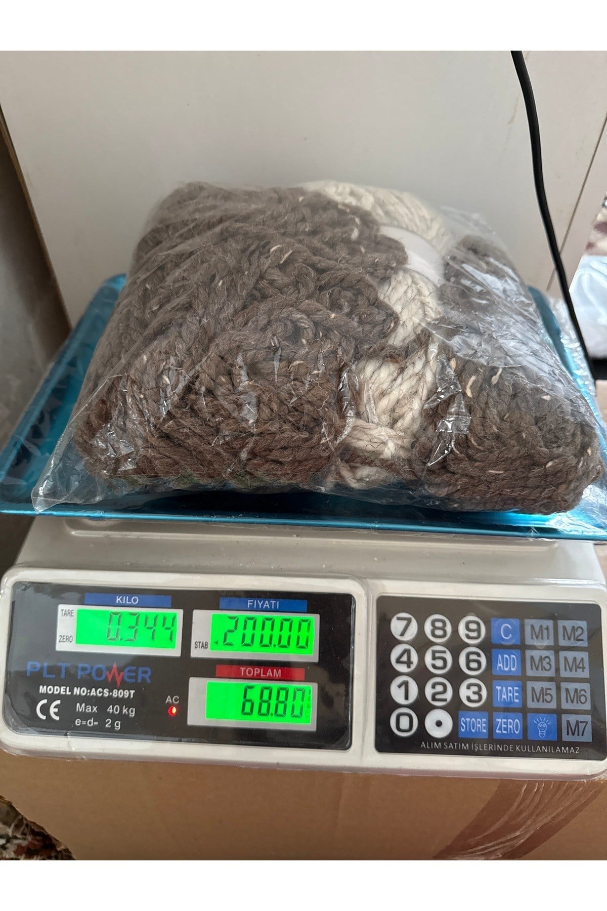 İhraç fazlası ip (344 gram)