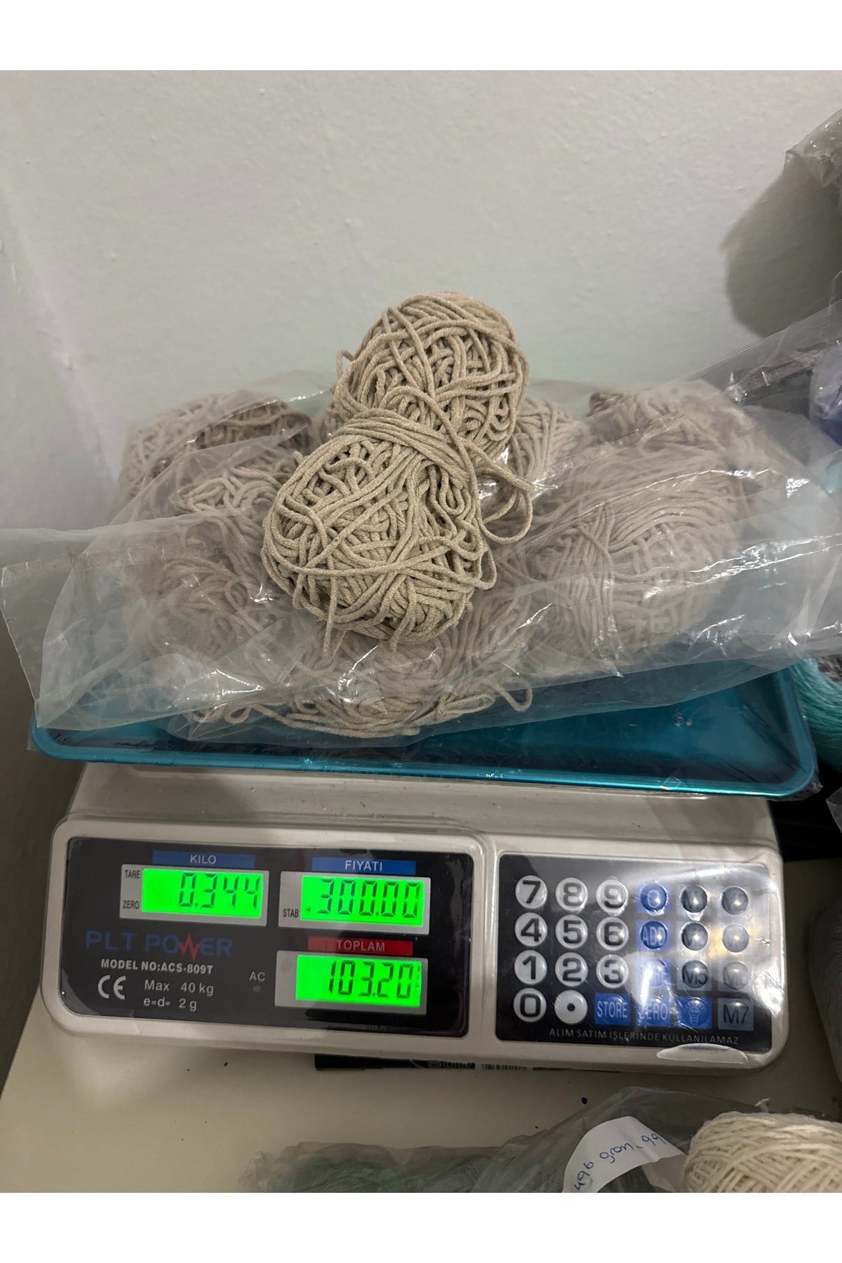 İhraç fazlası ip (344 gram )sütlükahve