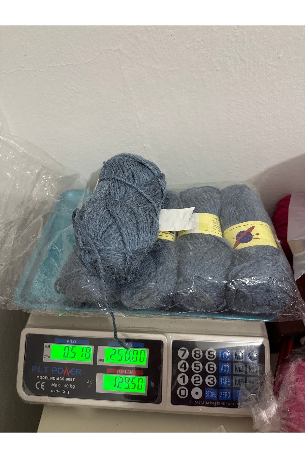 İhraç fazlası ip (518 gram)