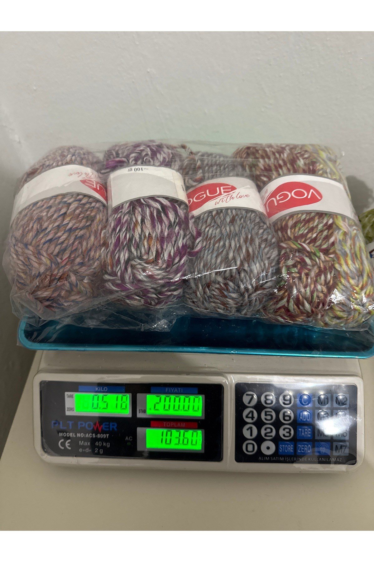 İhraç fazlası ip (518 gram)