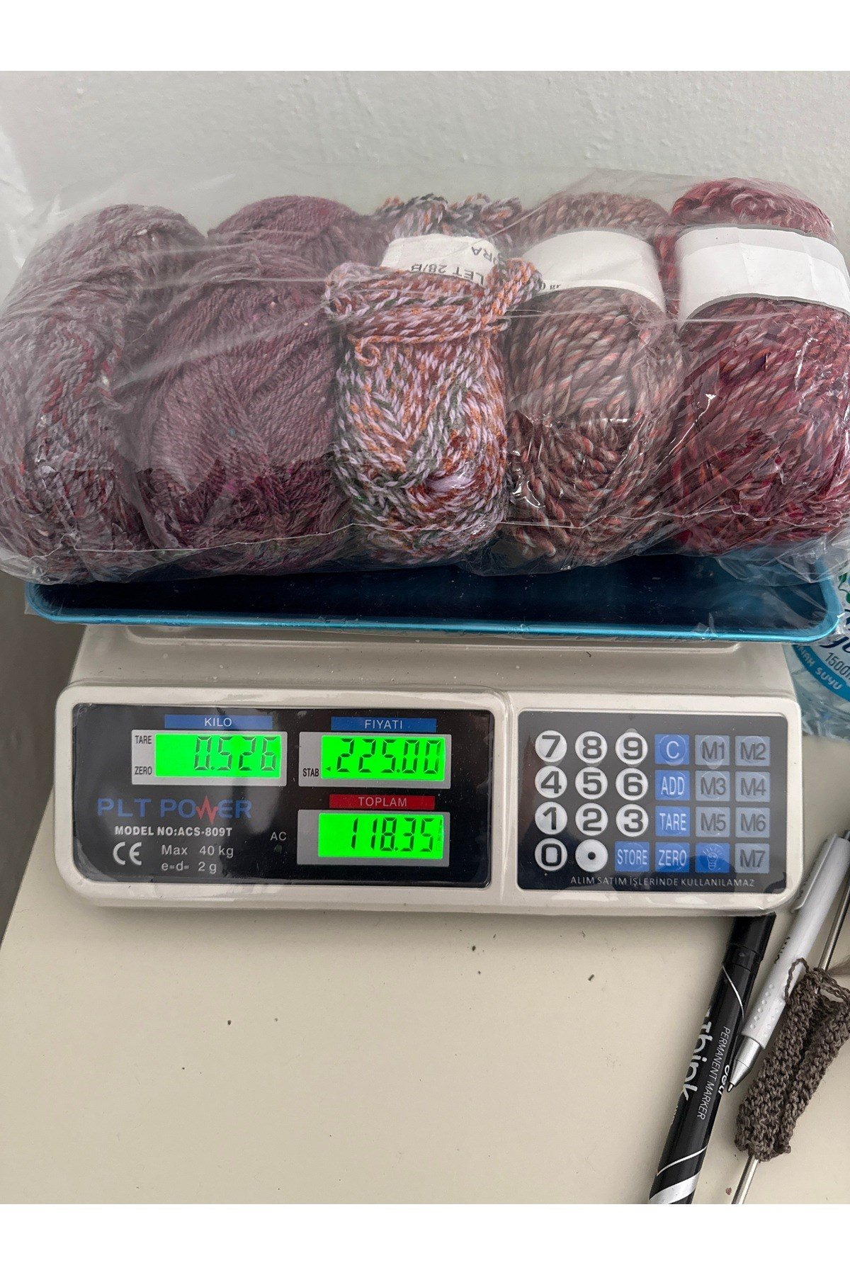 İhraç fazlası ip (526 gram)