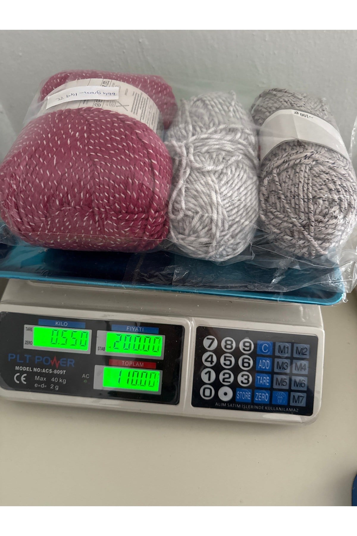 İhraç fazlası ip (550 gram)