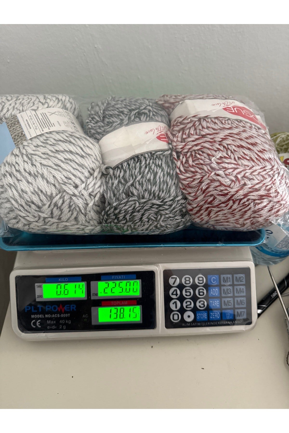 İhraç fazlası ip (614 gram)