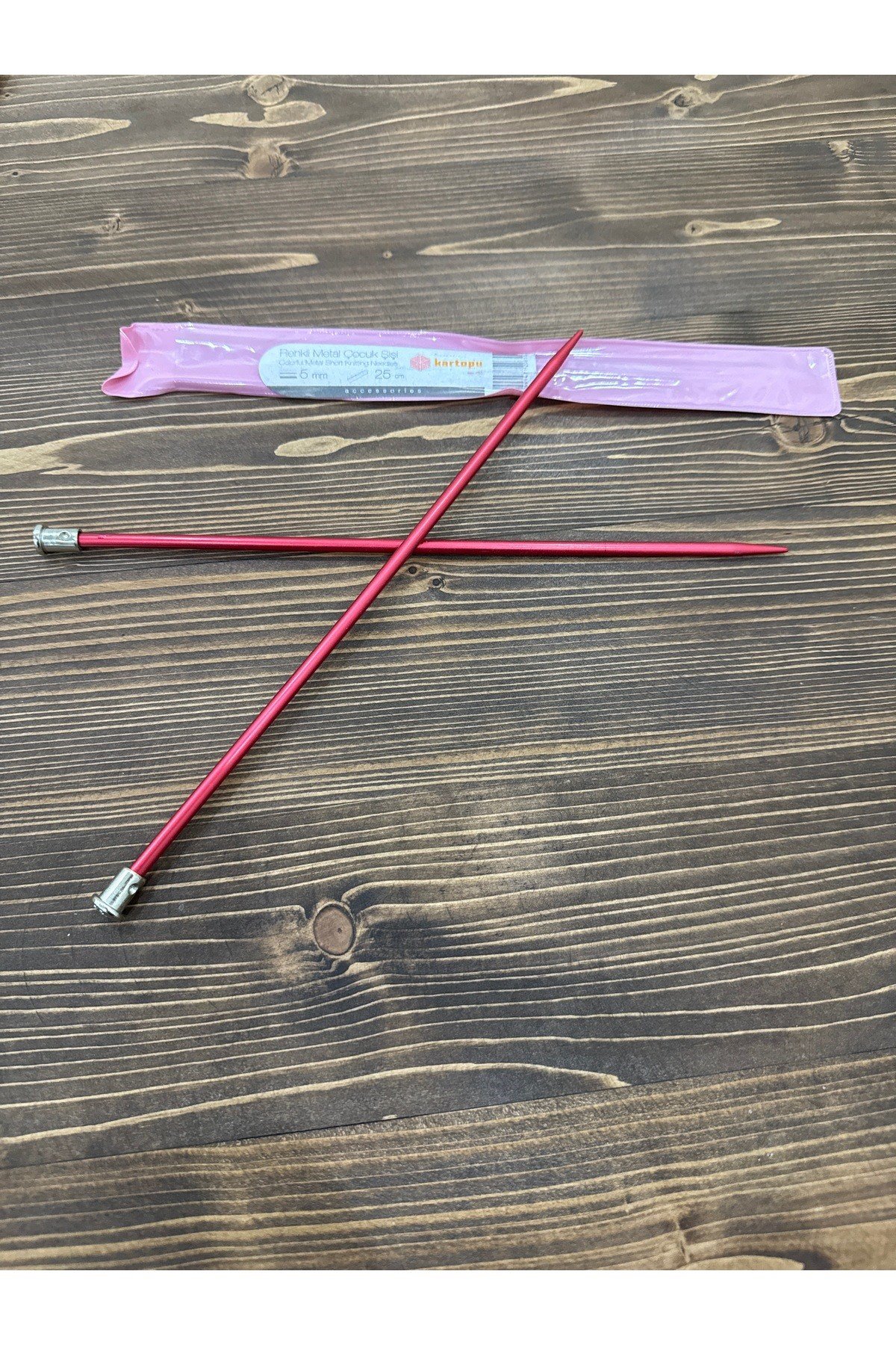 Kartopu metal 5mm,25 cm ,çocuk şişi