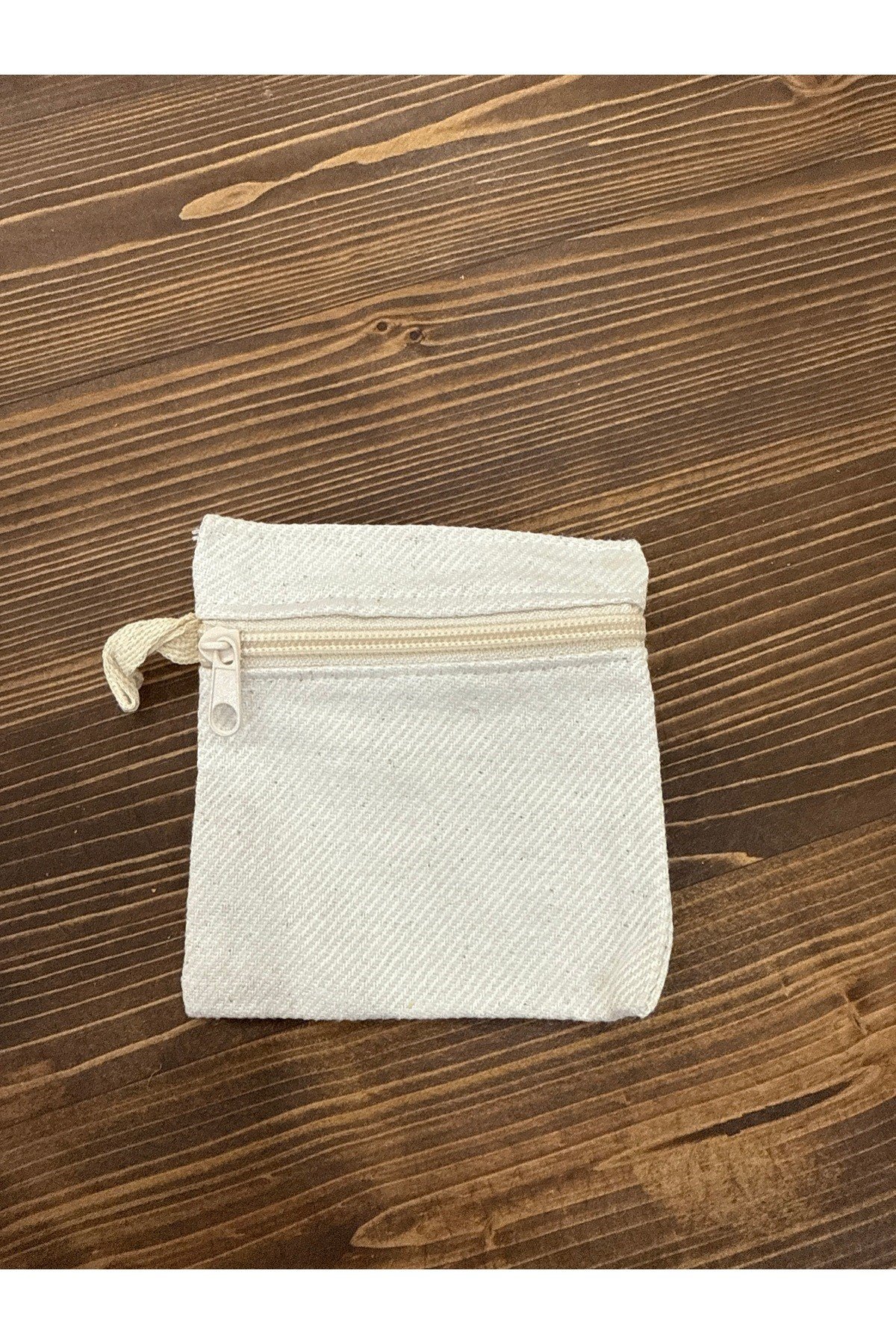 Keten fermuarlı kese cüzdan 11*12cm
