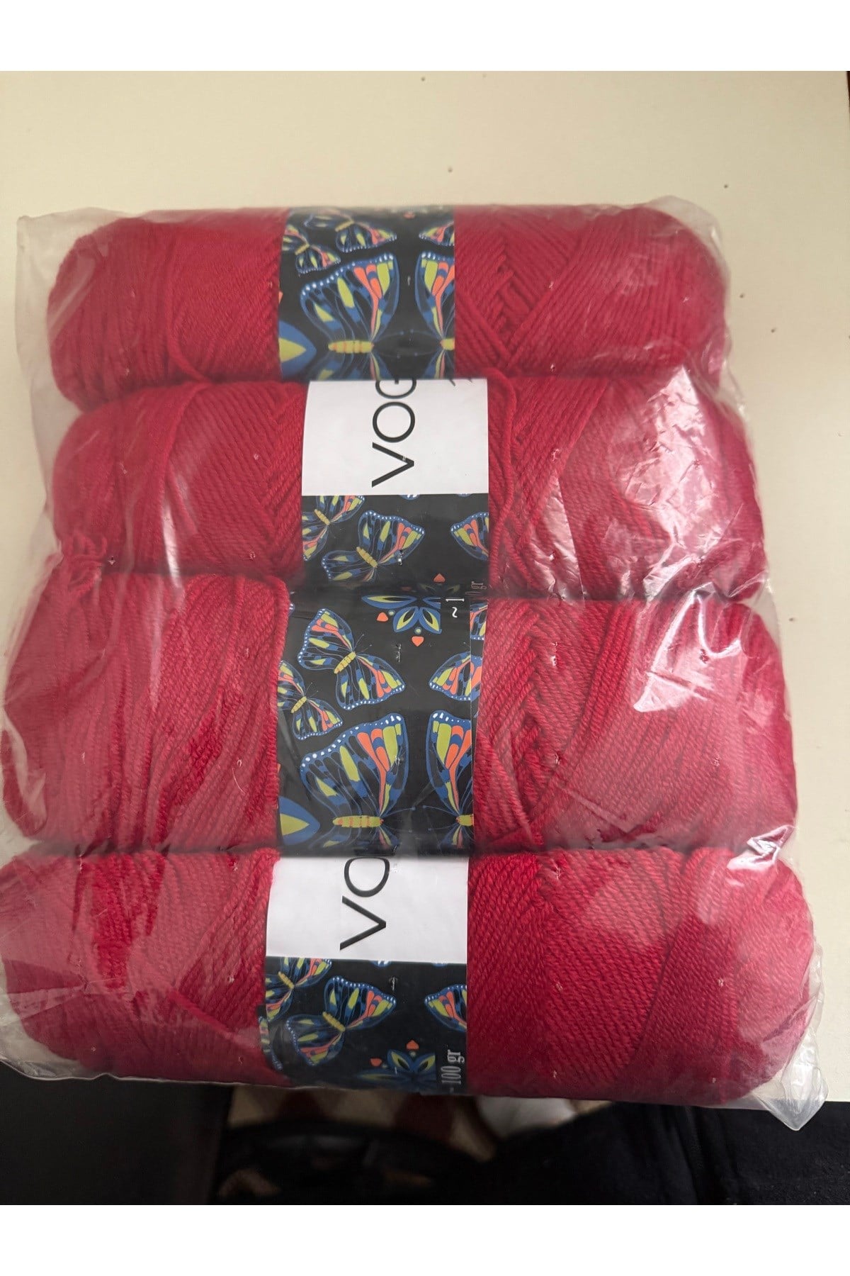 Örgü ipi (400 gram) kırmızı