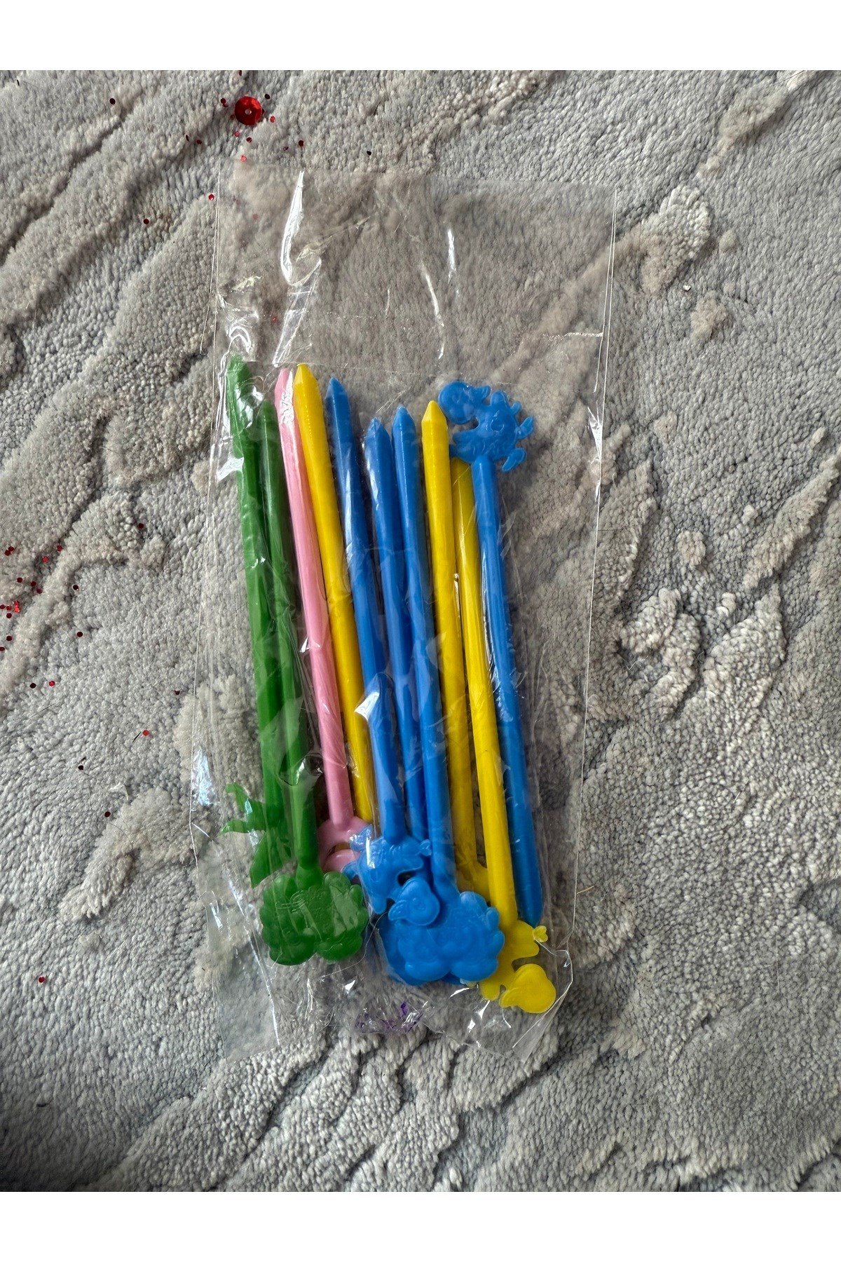 Plastik çubuk(1 paket)(10 adet)