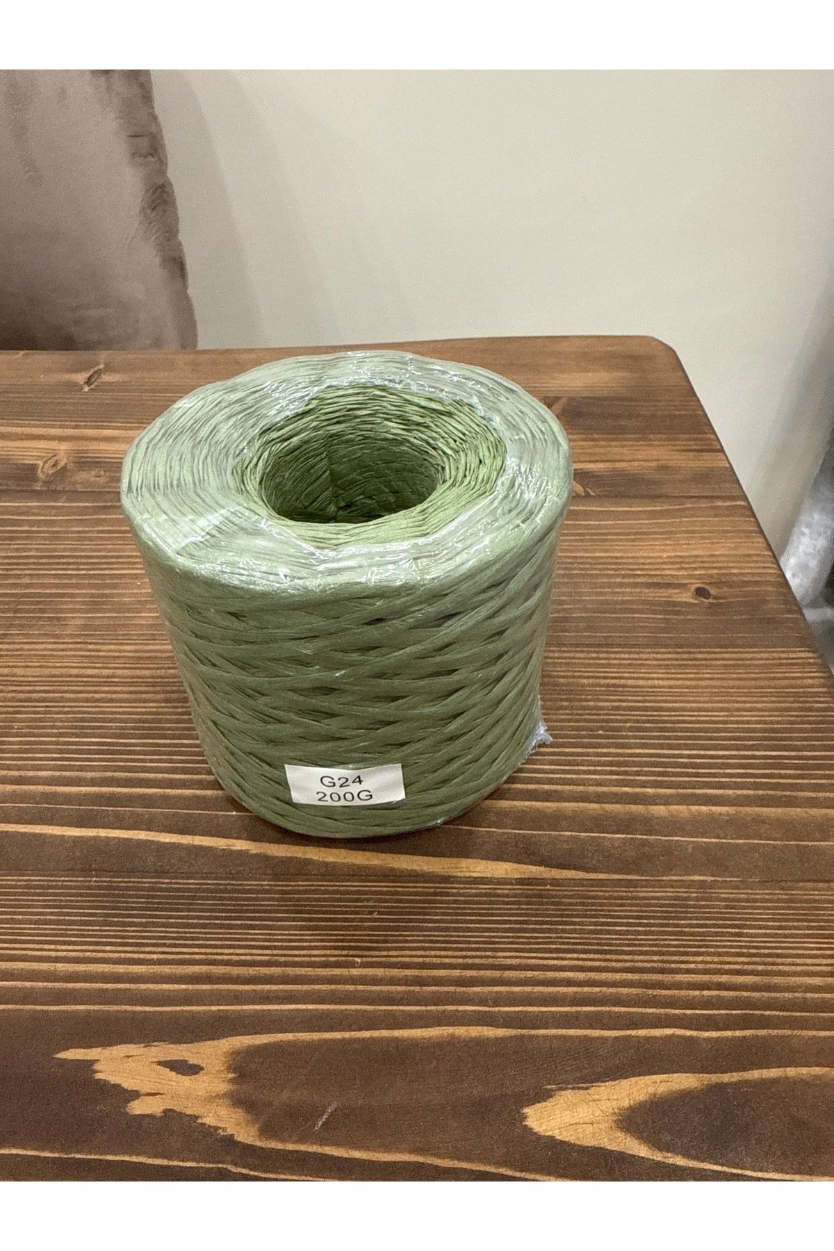 Rafya ip (200 gram)(yeşil)