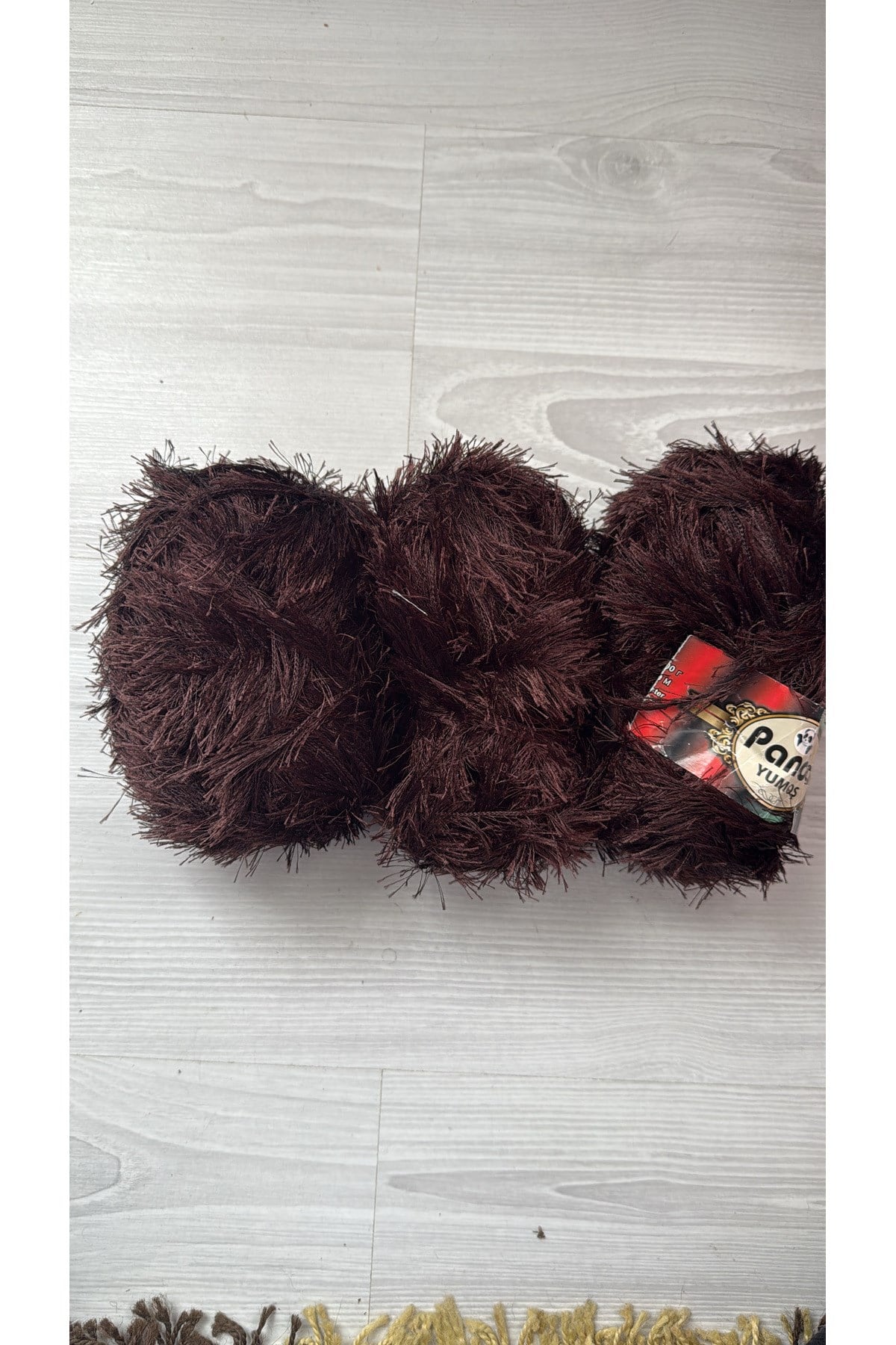 Sakallı ip (300 gram) kahverengi