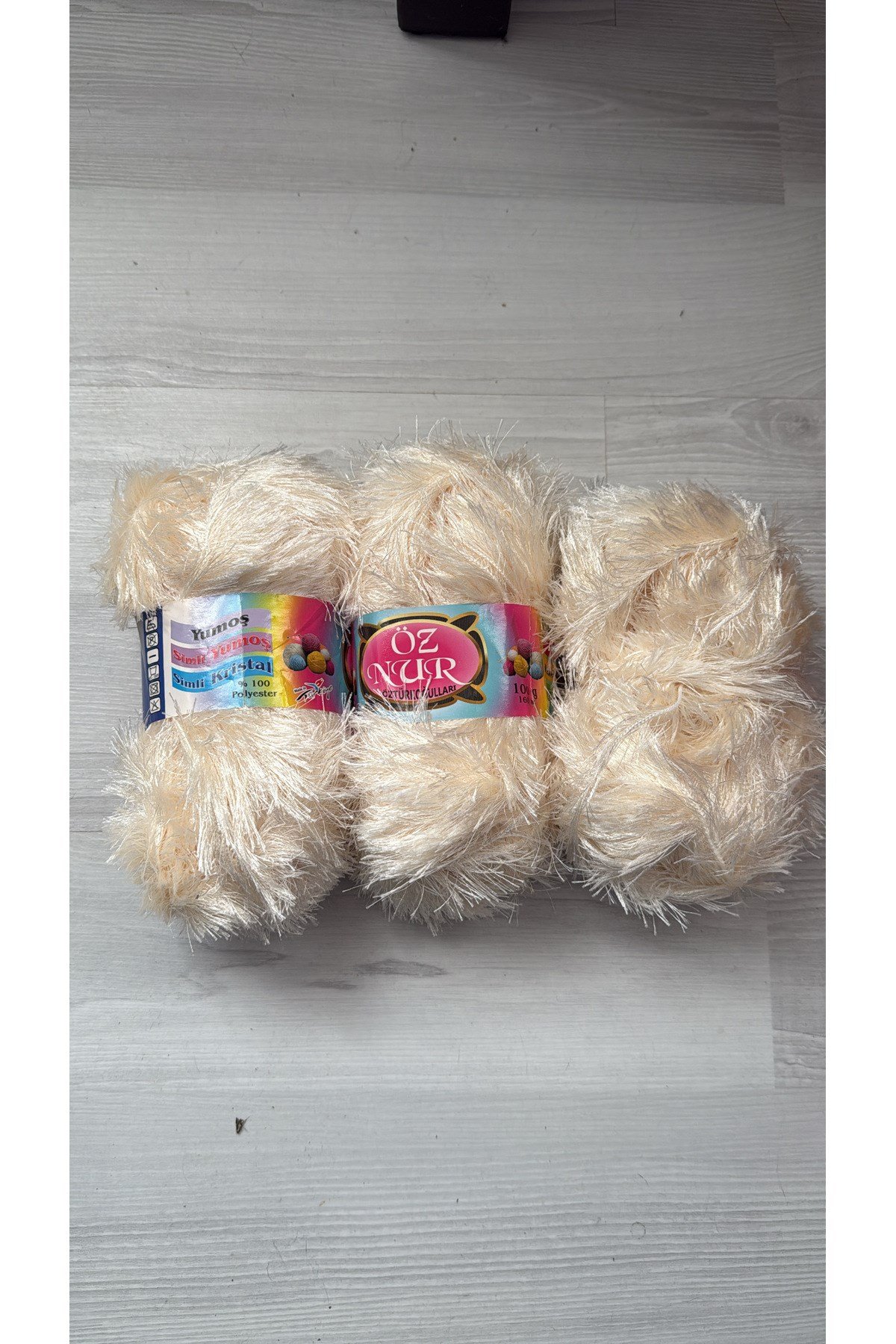 Sakallı ip (300 gram) krem