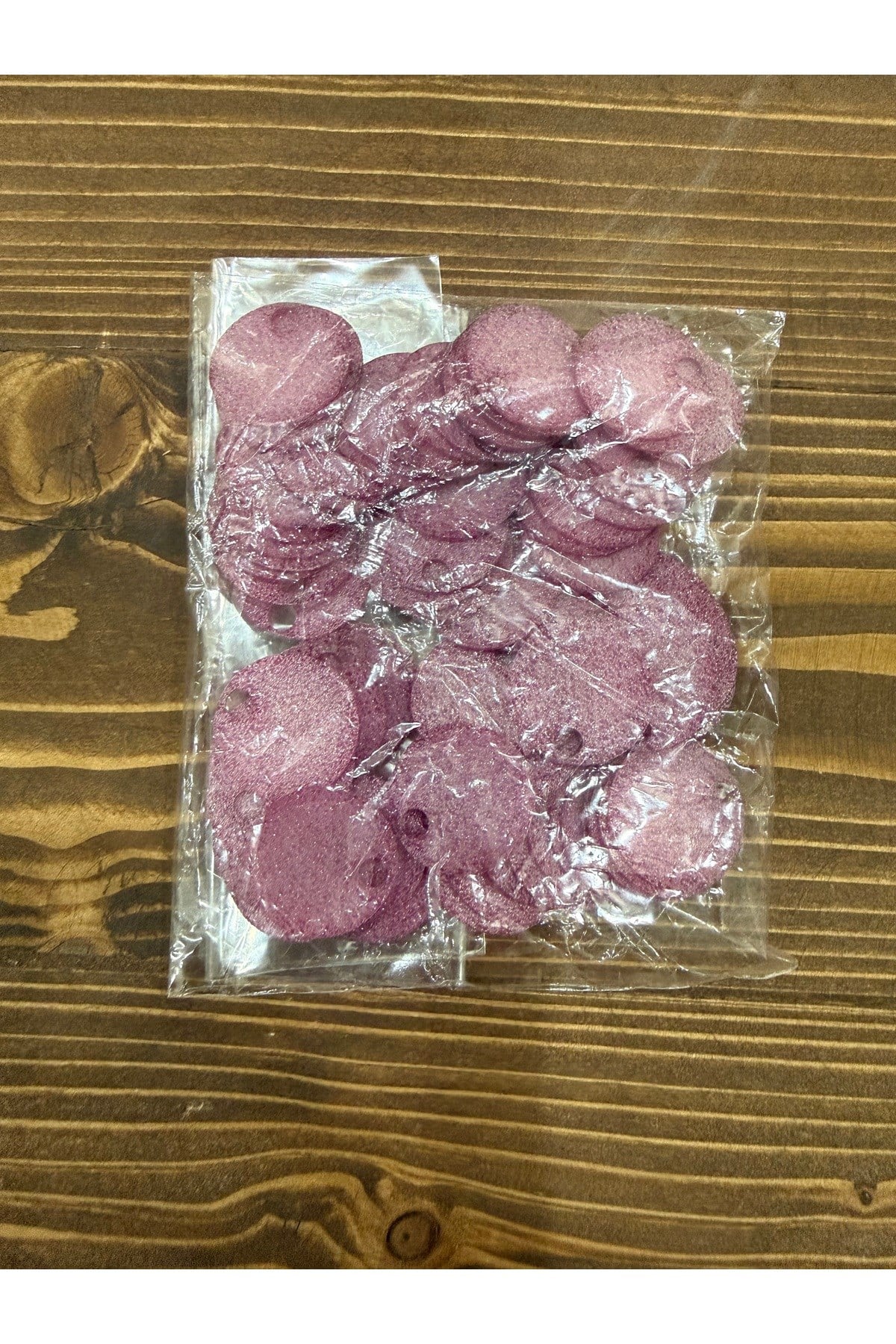 Süslü 20mm çanta,patik pulu (20 gram) gülkurusu