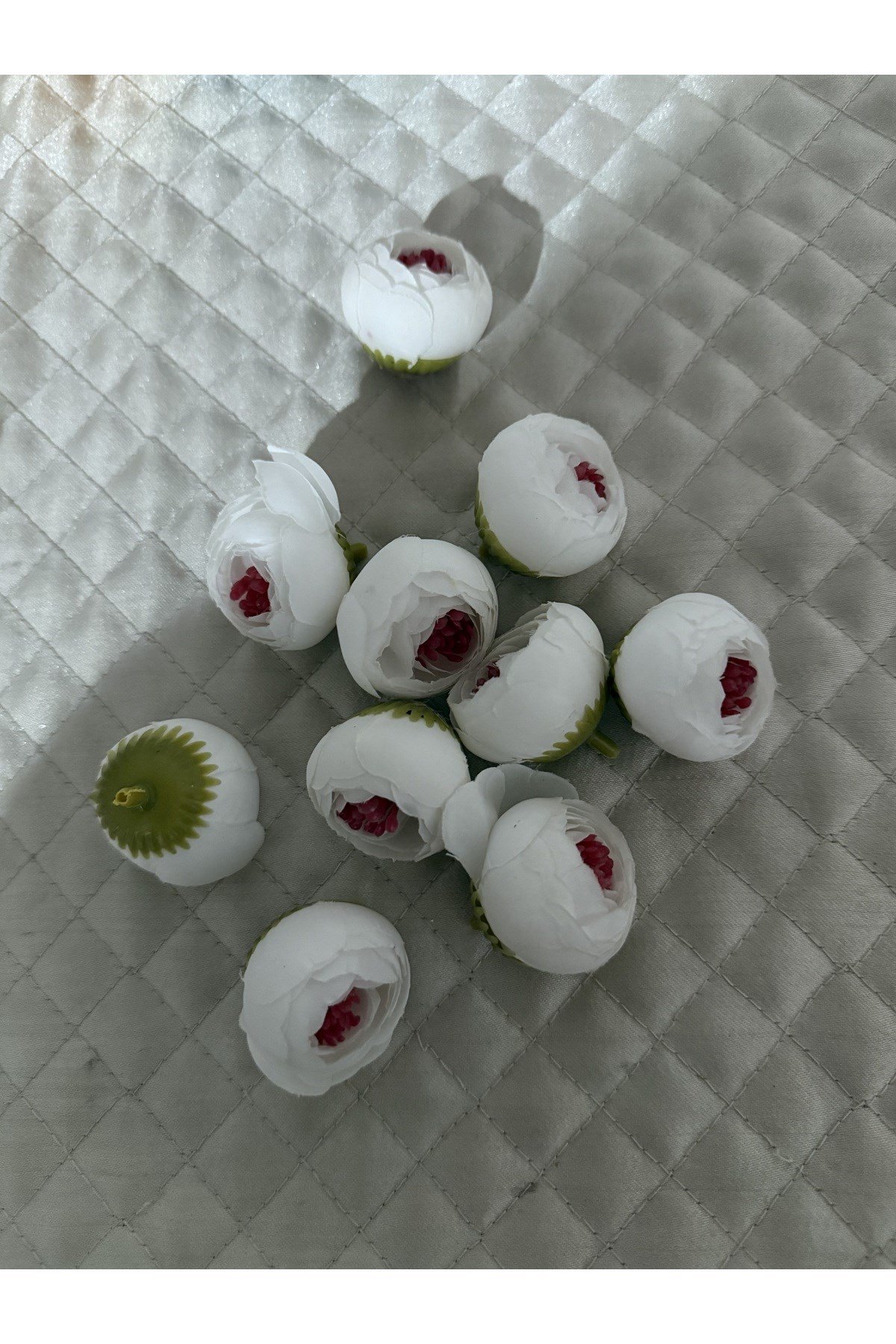 Yapay çiçek 10lu şakayık(beyaz)