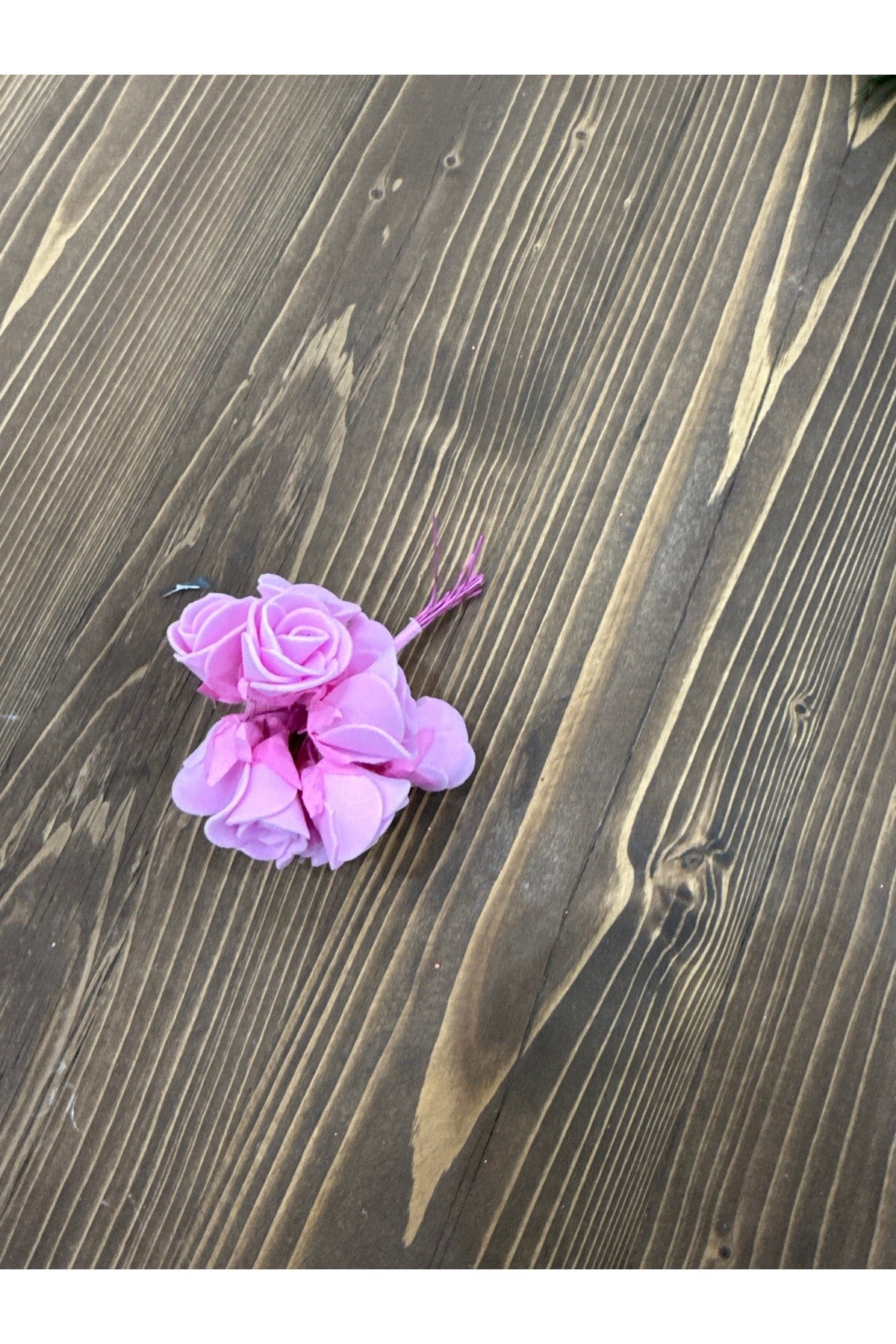 Yapay çiçek(1 demet,12 adet)pembe gül