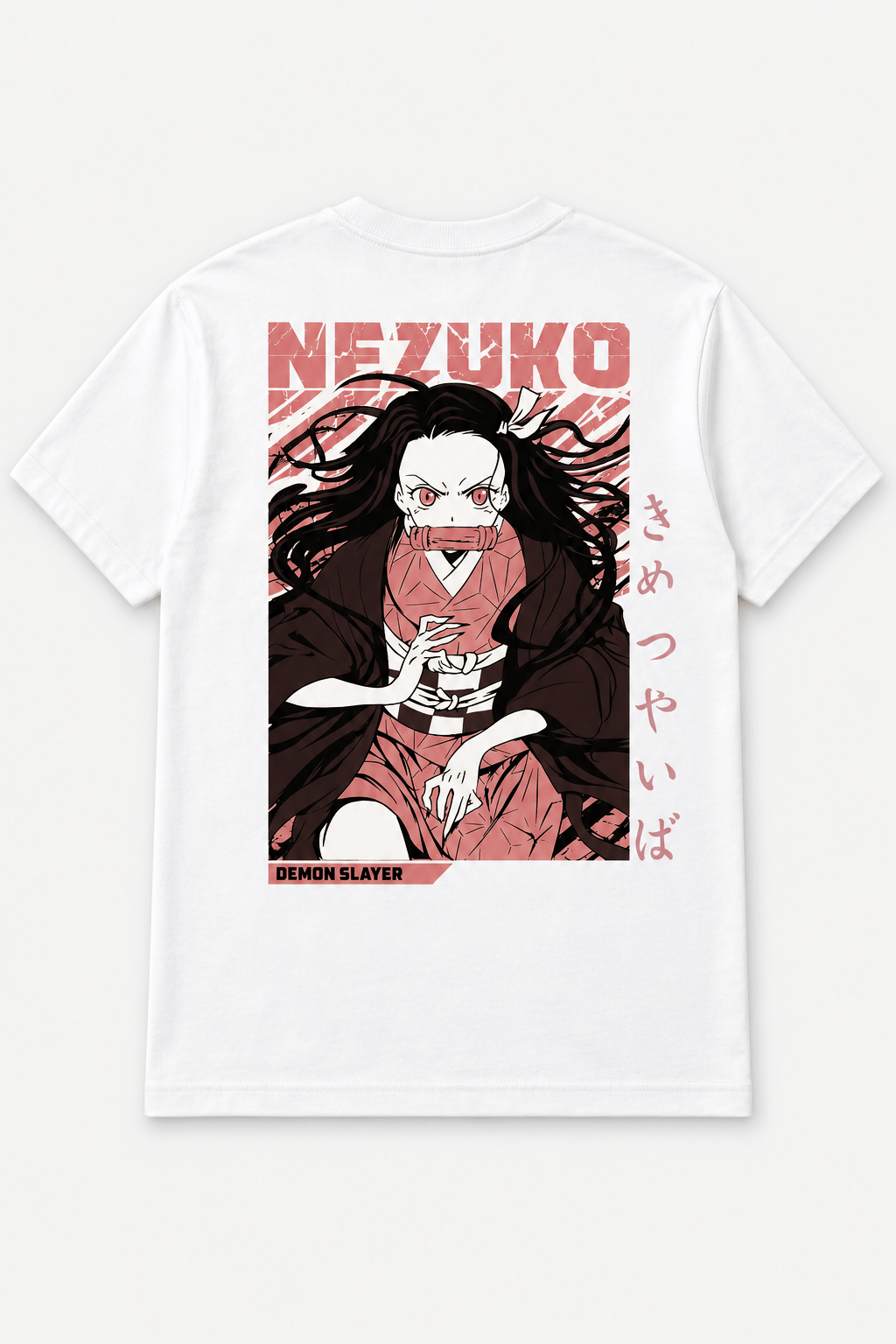 Nezuko Anime Baskılı Unisex Tişört