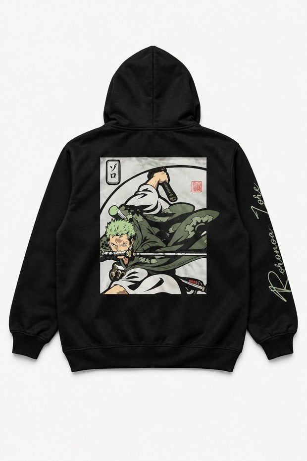 One Piece – Roronoa Zoro Anime Hoodie