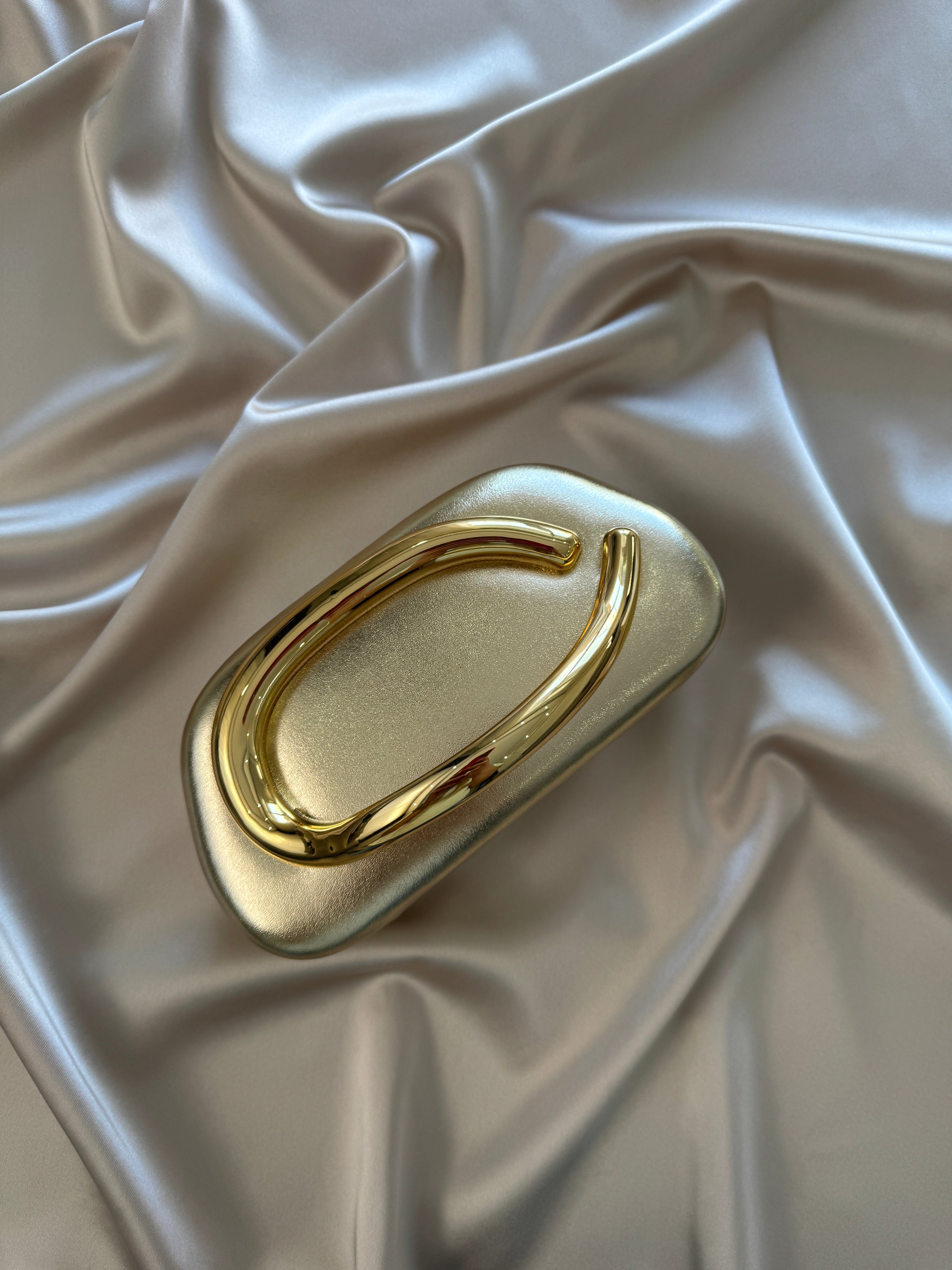 Babil Model Gold  Deri Abiye El Ve Omuz Çantası 