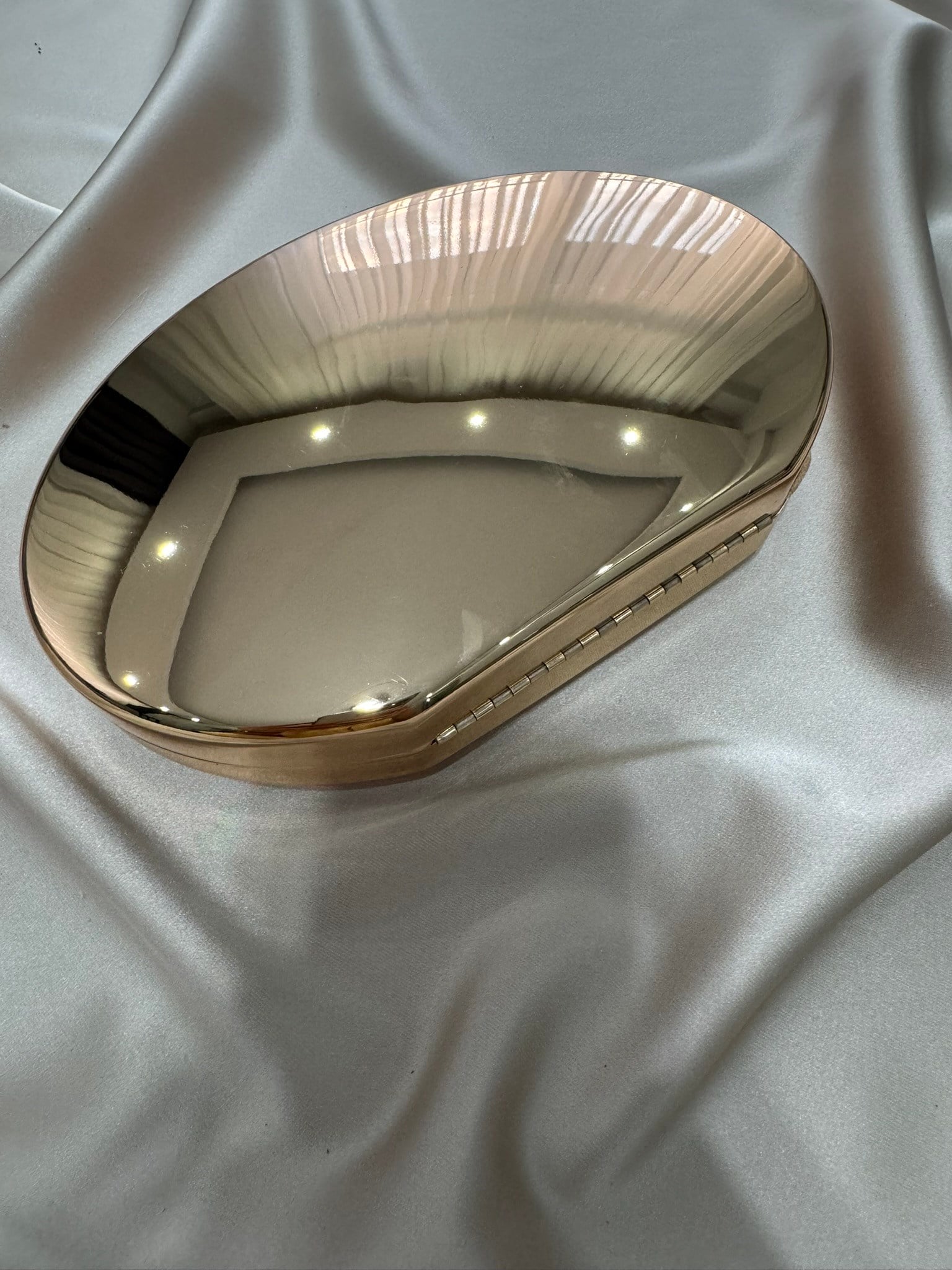 Drop Model Gold Abiye Çanta