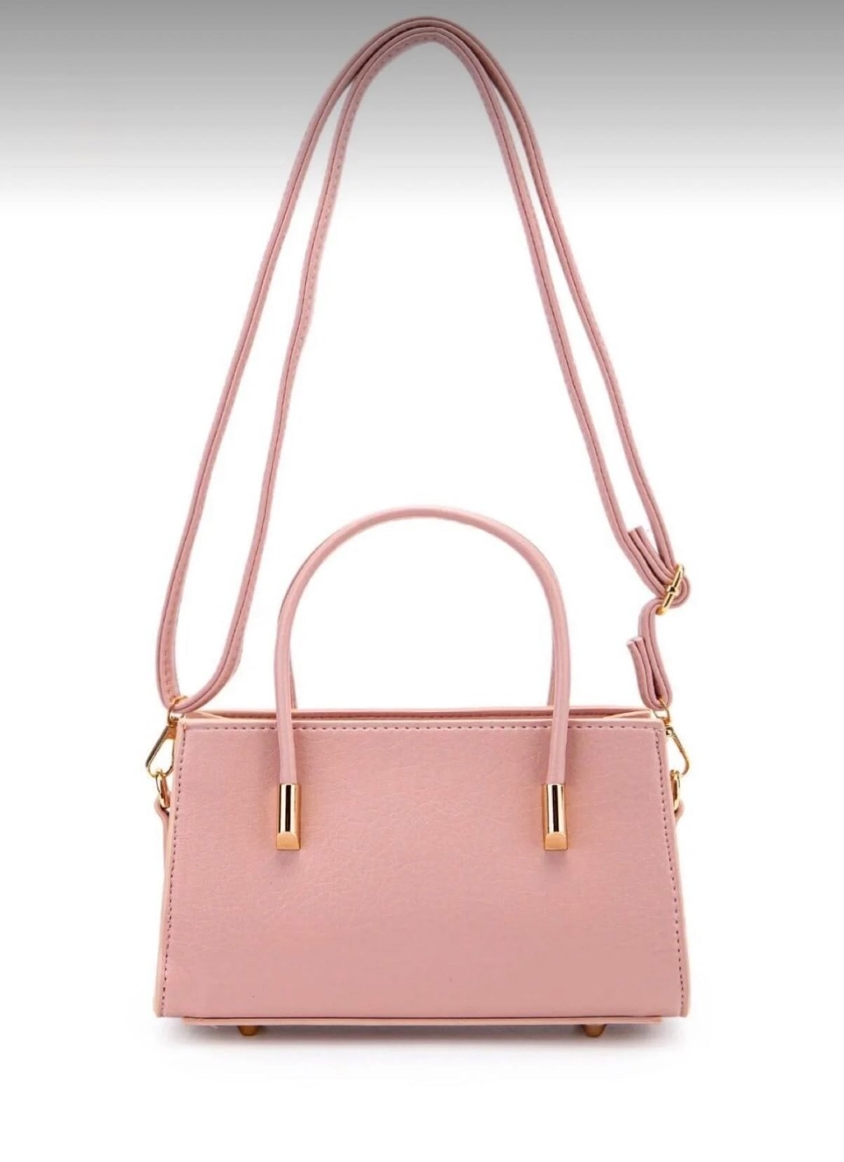 Pembe Siena Model El ve Omuz Çantası