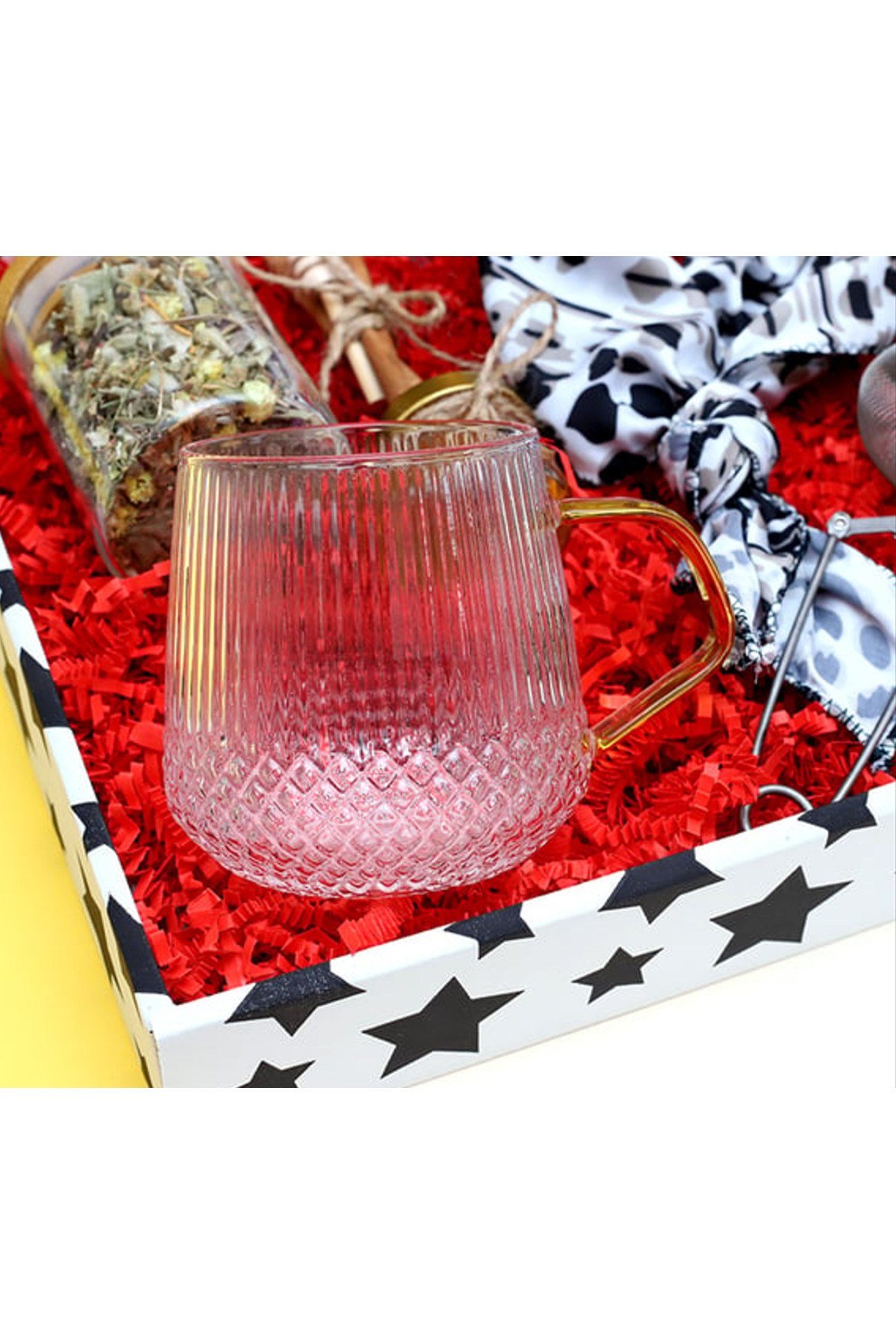 6lı Altın Kulplu Kahve & Çay Bardağı 350 Ml