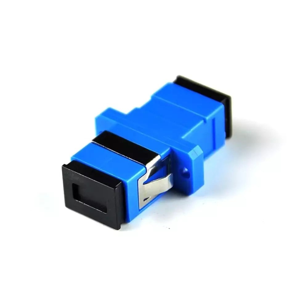 04SCUWHSMDXB2PT DUBLEX ADAPTÖR - Adapter-SC/UPC-With flange- Duplex-SM -Blue-Two-pie