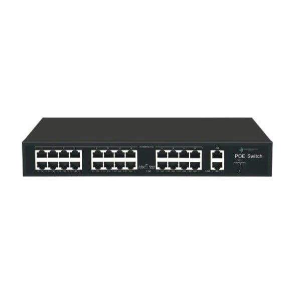 08ODS-24P2U1S-300 24+2 POE SWITCH 24 PORT 10/100MB 2 UPLINK