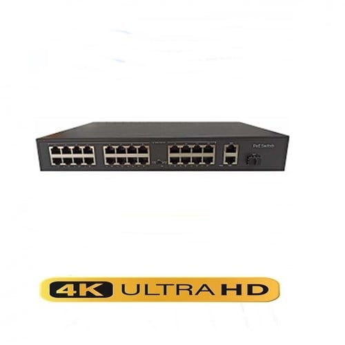 08ODS-24P2U1S-300 24+2 POE SWITCH 24 PORT 10/100MB 2 UPLINK