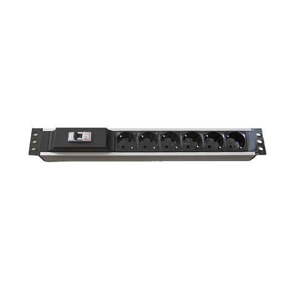 10K- SCHUKO PRİZ 6LI 6'LI GRUP SİGORTALI PRİZİ