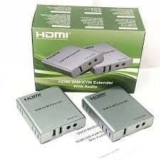 60 MT. KVM ETHERNET EXTENDER HDMI + USB ( 60MT ) - HDMI 60MT KVM EXTENDER WİTH AUDİO