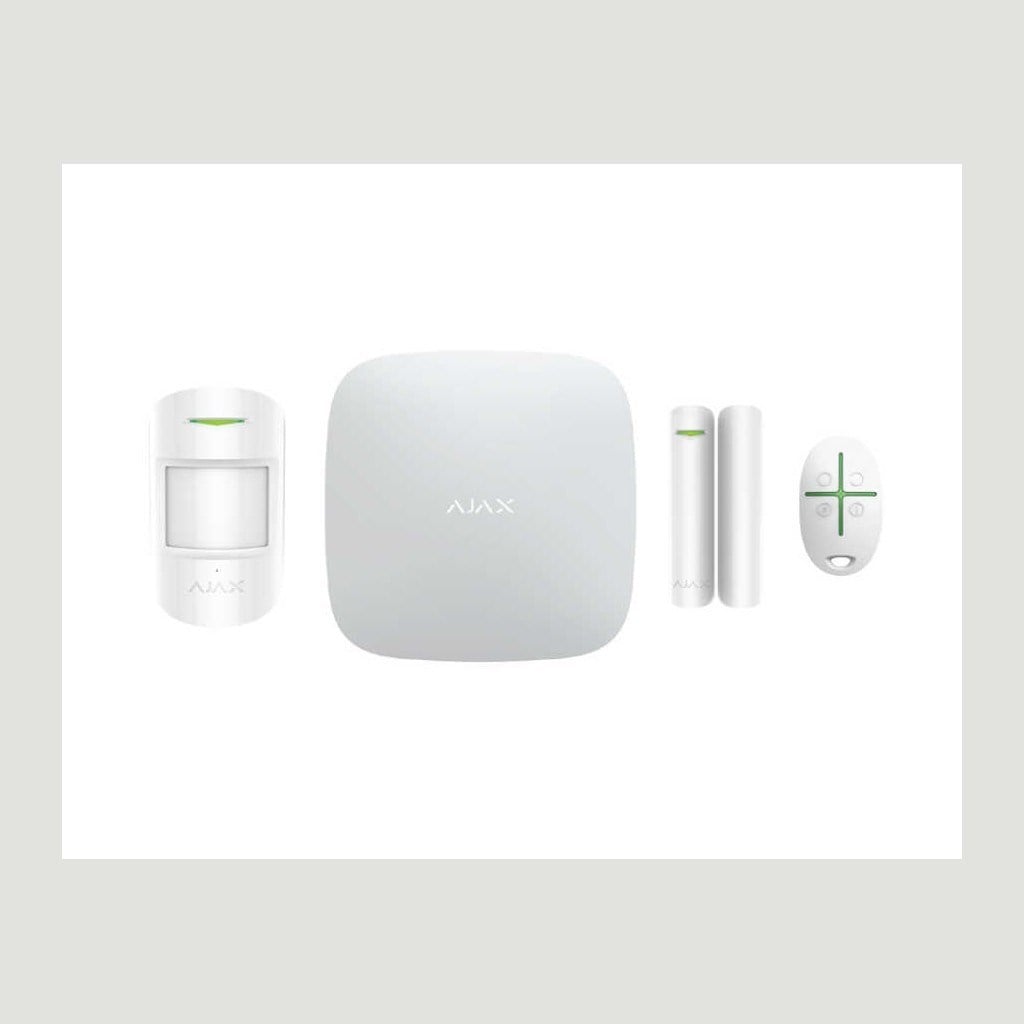 AJAX HubKit / StarterKitHub Kablosuz Alarm Kiti - BEYAZ