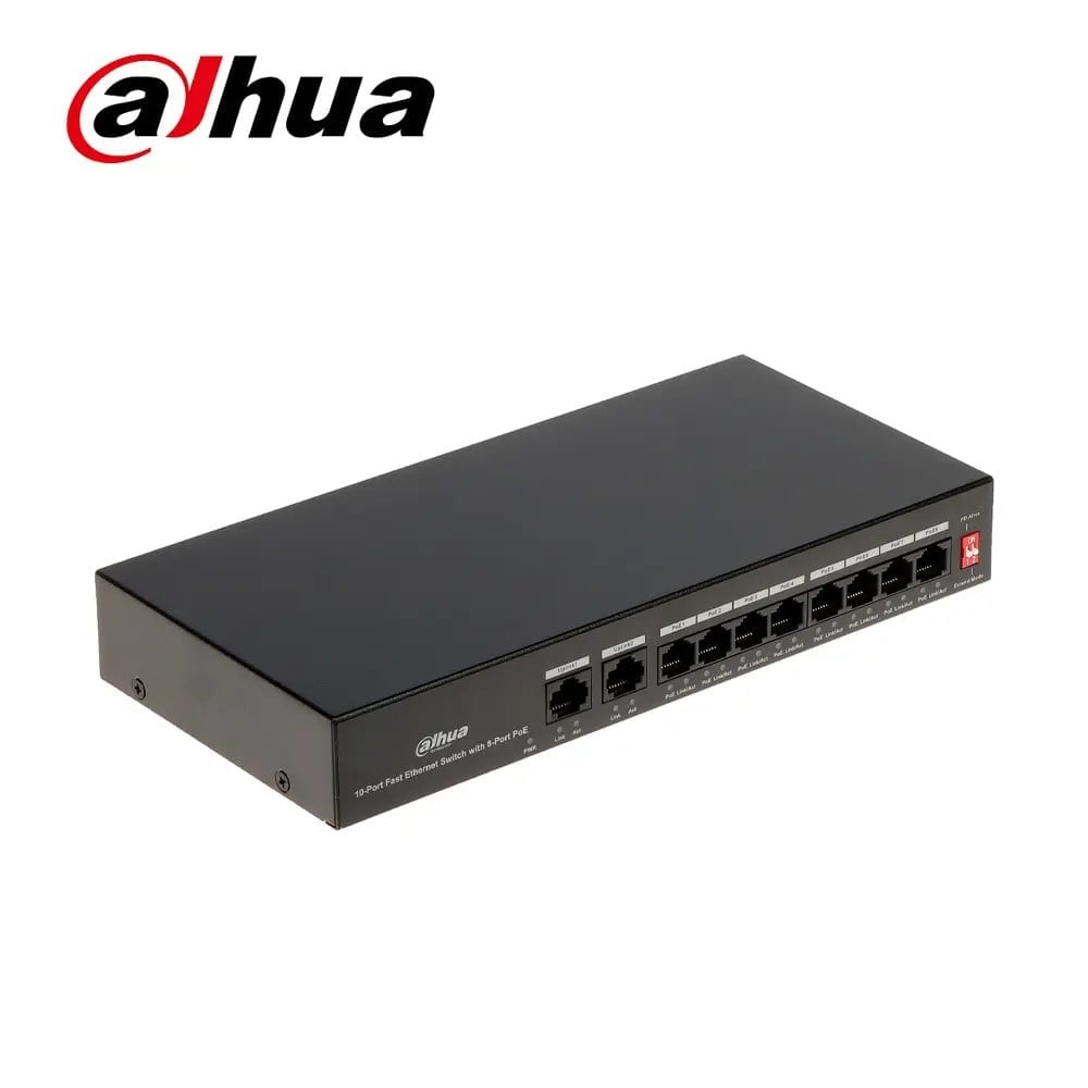 Dahua CS4010-8GT-110 8 Port Yönetilebilir Gigabit PoE Switch