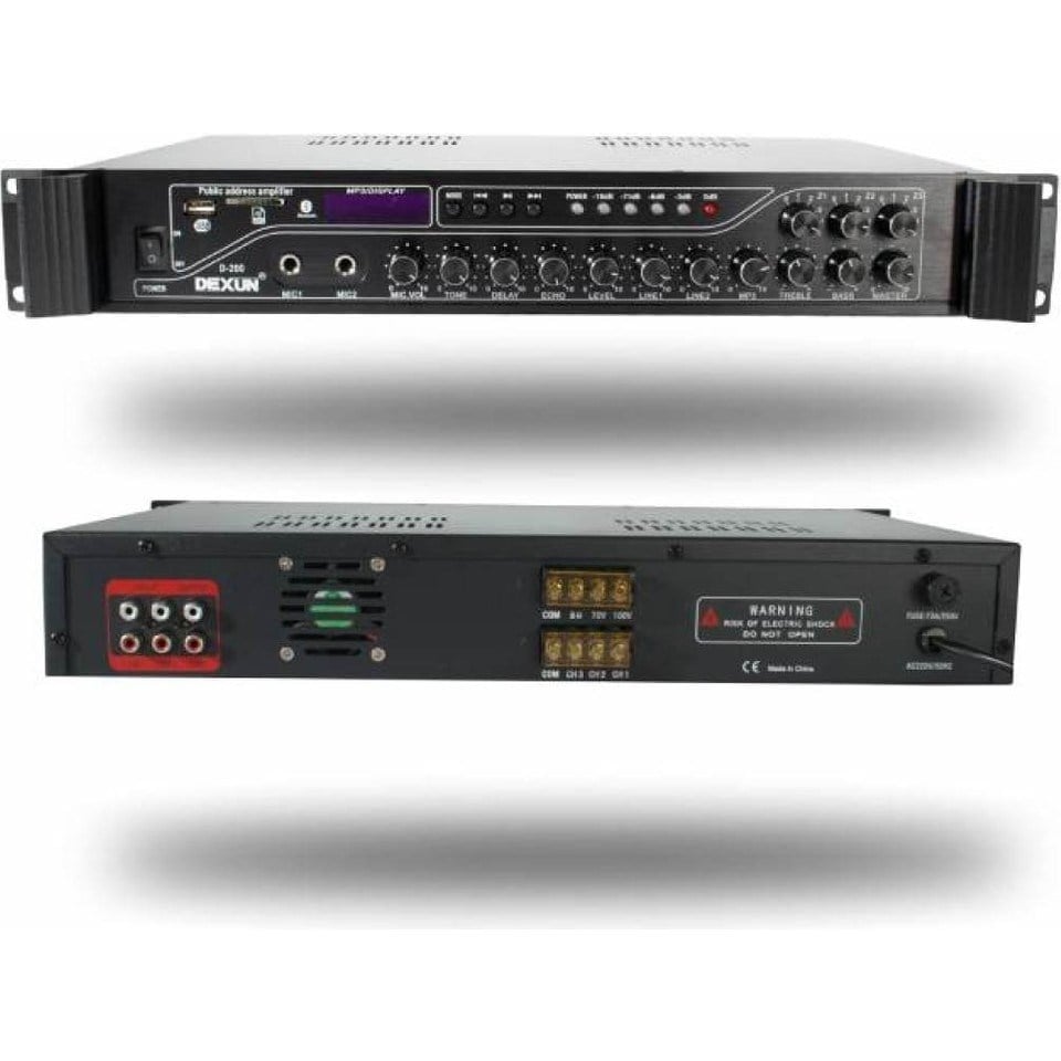 Dexun D-200 Hat Trafolu Amplifikatör