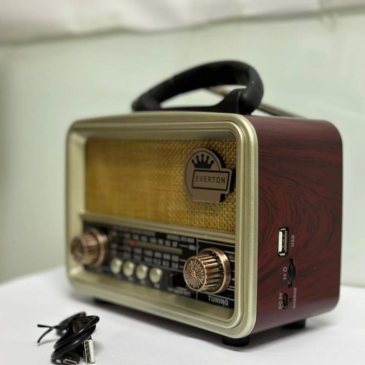 Everton Rt-860 Nostaljik Bluetoothlu Rt-860 Usb / Sd / Radyo Müzik Kutusu