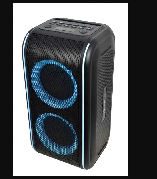 HEPU HP-978 Taşınabilir Bluetooth Hoparlör – 6” Çift Hoparlör, RGB Işık, TWS, Extra Bass