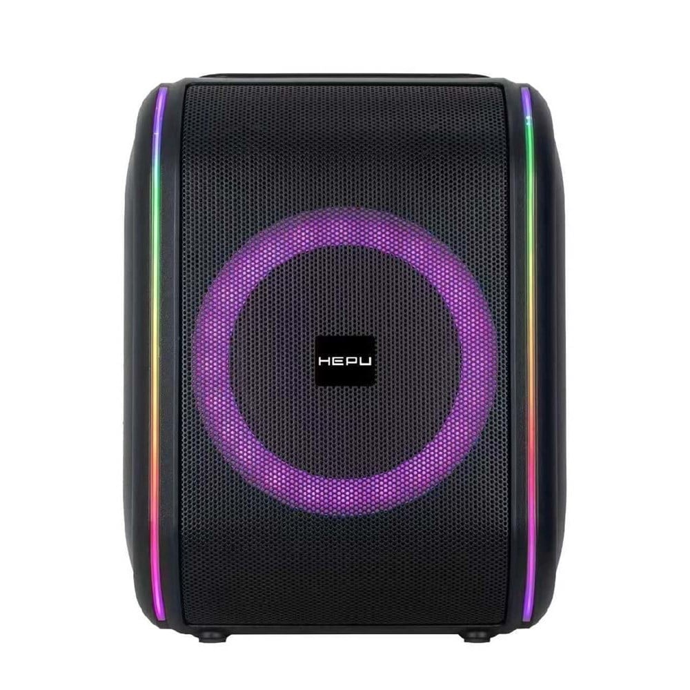 HEPU HP-988 Titan Series Taşınabilir Bluetooth Hoparlör – 8” Hoparlör, RMS 30W, Extra Bass, TWS Destekli