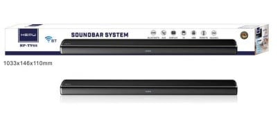 Hepu HP-TV05 – 80W Güçlü Bluetooth Soundbar (LED Display, AUX/USB/TF, HD(ARC), Kumandalı)