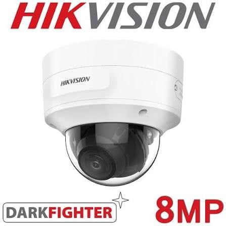 Hikvision DS-2CD3786G2T-IZS Darkfighter Motorize Dome Network Camera 8 MP AcuSense -