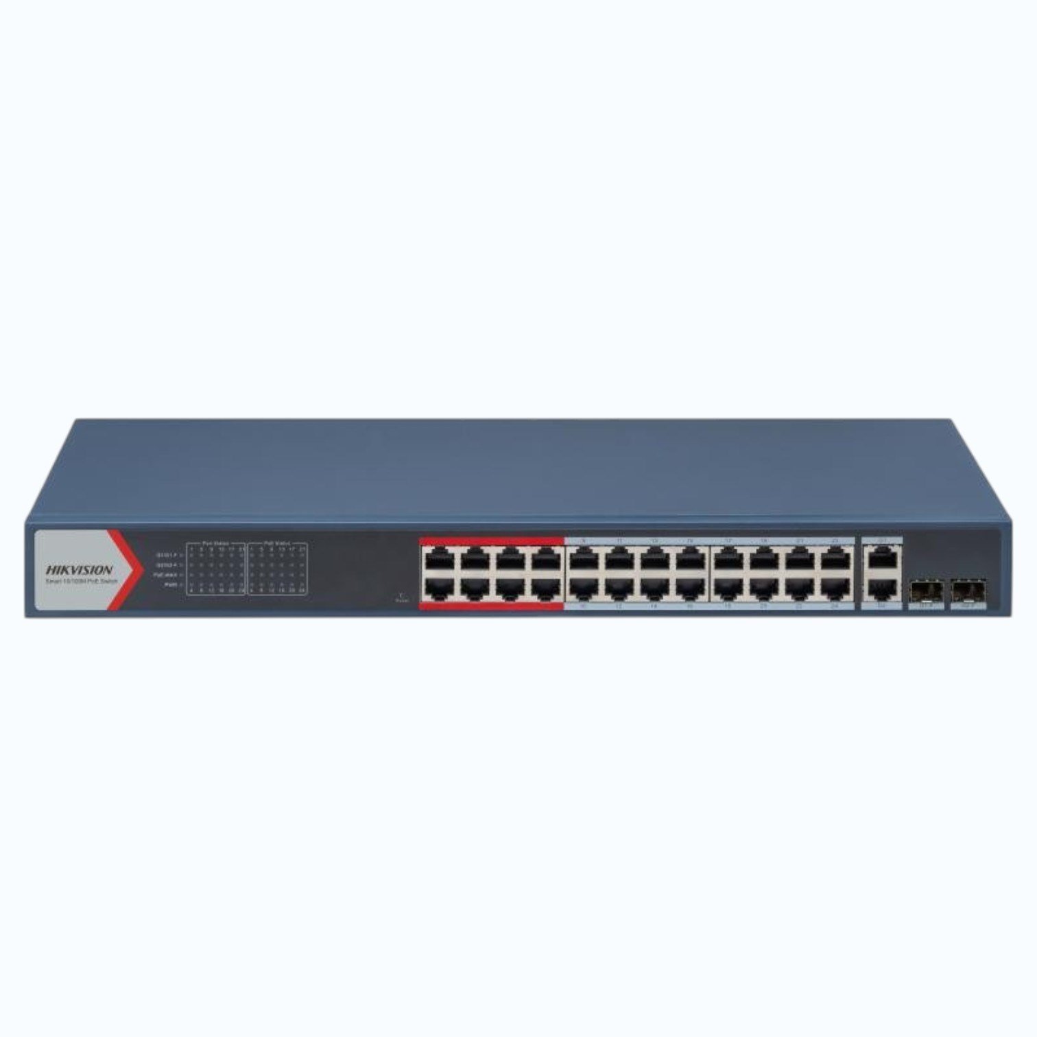 Hikvision DS-3E1326P-EI 24 Port 10/100/1000 Mbps Gigabit Switch 370W
