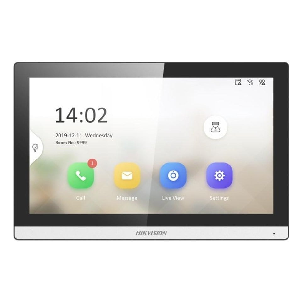 Hikvision DS-KH6350-WTE1 7“ Dokunmatik İç Ortam İnterkom