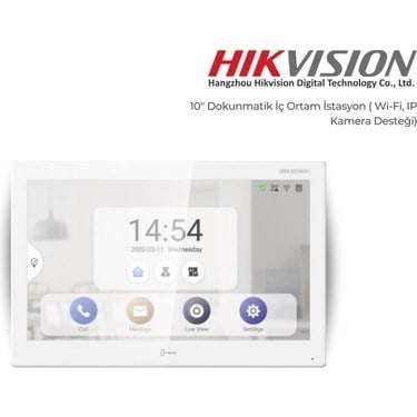 Hikvision DS-KH9510-WTE1(B) 10.1