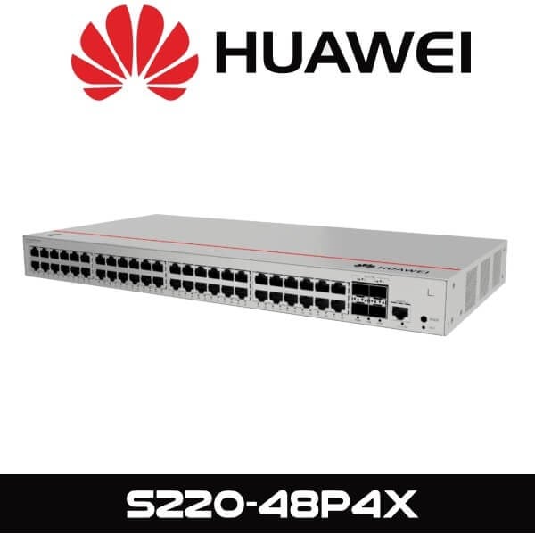 Huawei eKit S220-48P4X 48*10/100/1000BASE-T 4*10GE Sfp+ 380W Poe Switch