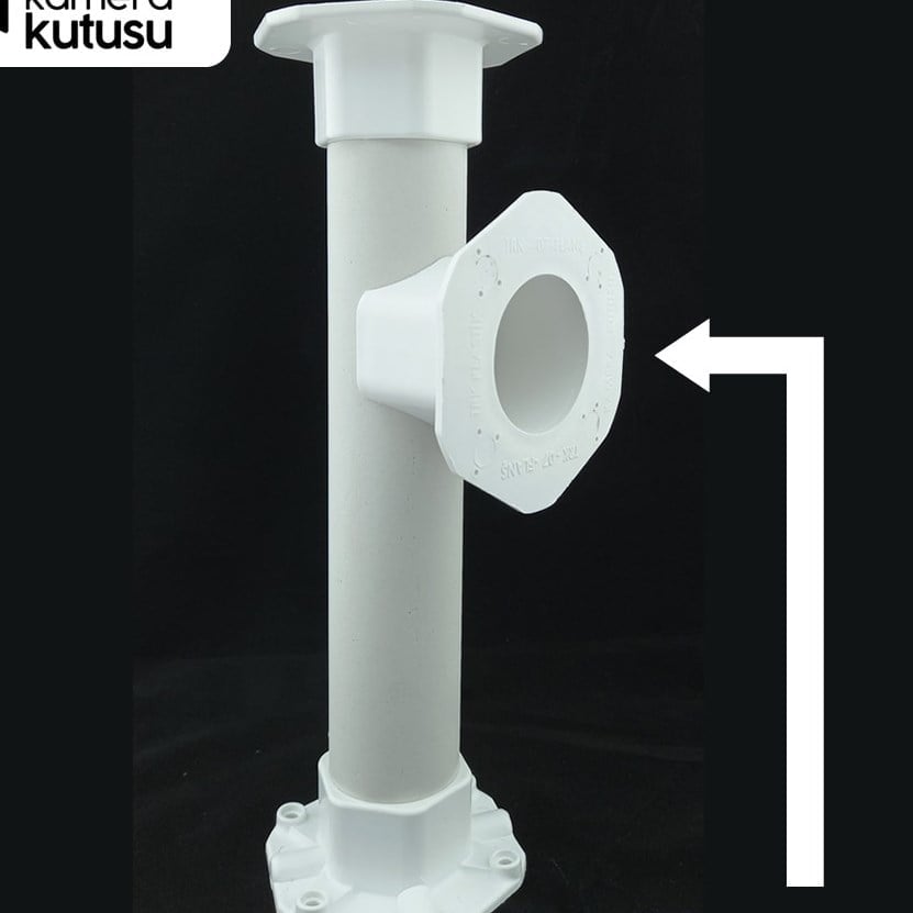 Kamera Kutusu TRK-07 YUVARLAK VE ÇOKGEN DİREK