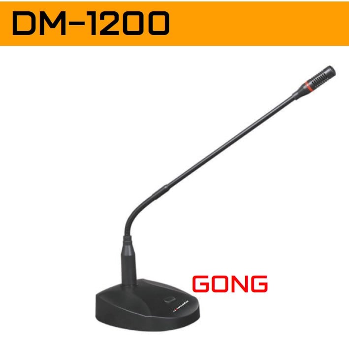 Klangmeister DM-1200 Ding-Dong 1K Kablolu Kürsü Mikrofonu