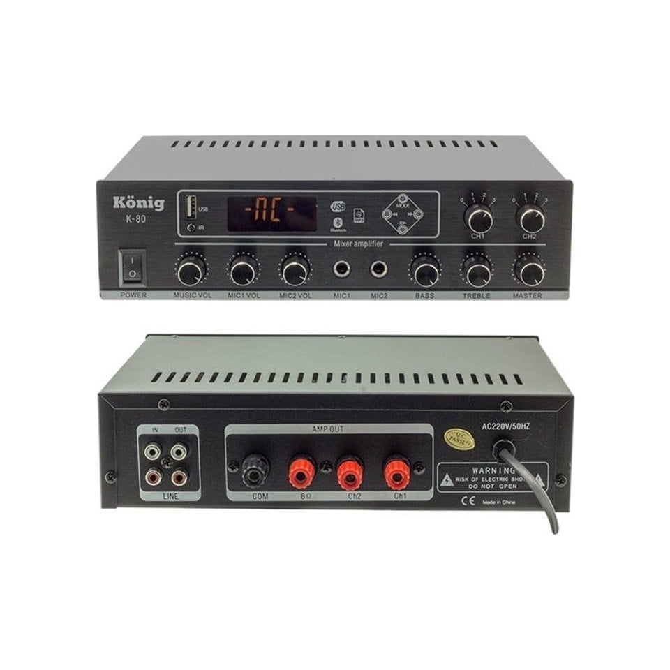 König K-80 80 Watt Hat Trafolu Mikser Anfi