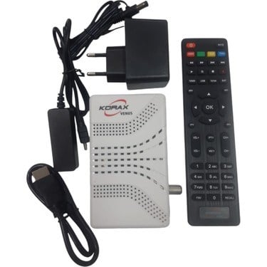 Korax Venüs Full Hd Çanaklı Çanaksız Internetli Uydu Alıcısı