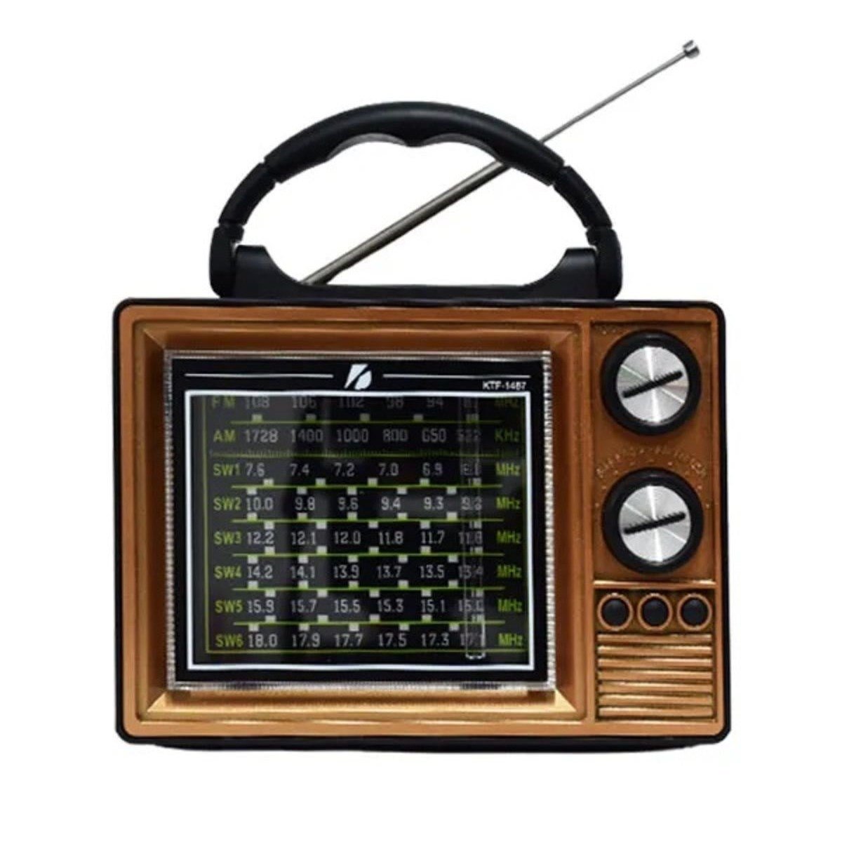 Ktf 1487 Radio Am /fm/sw Bluetooth Nostalji Speaker