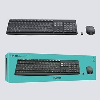 Logitech 920-007925 MK235 Kablosuz Klavye Mouse Set