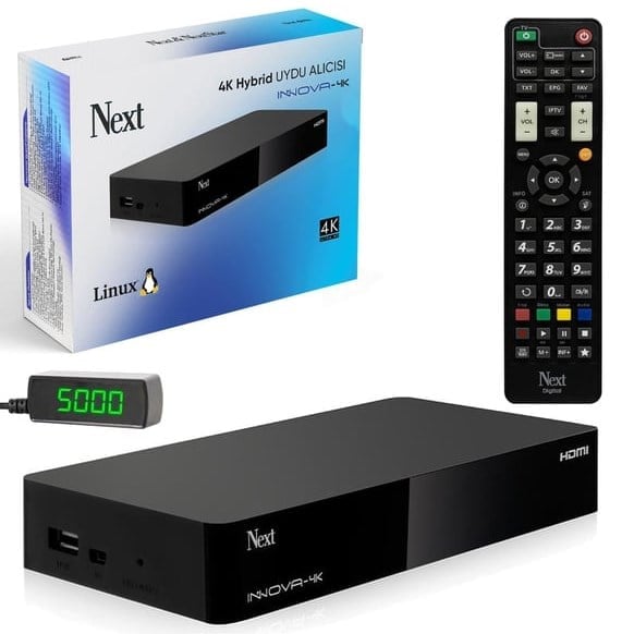 Next İnnova 4k Hybrid Uydu Alıcısı