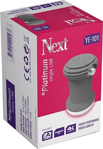 NEXT YE-101 Tekli Lnb (Single) Platinium 0.1Db 3D 4K