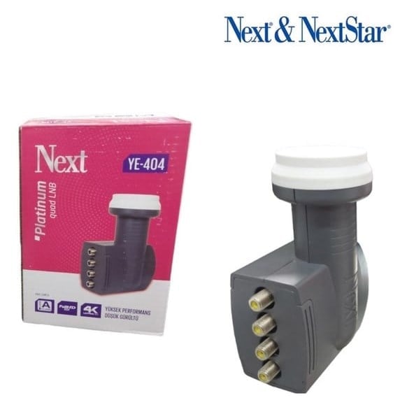 Next YE-404 Platinum Quad 0.1dB Full HD 4K Dörtlü Lnb